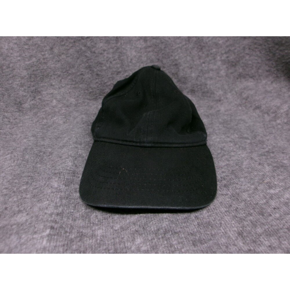 Hat Cap Snap Back Adjustable Men Black Lightweight Casual Everyday Basic